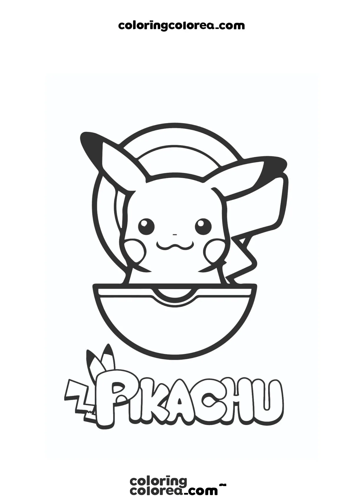 Pikachu Pokeball