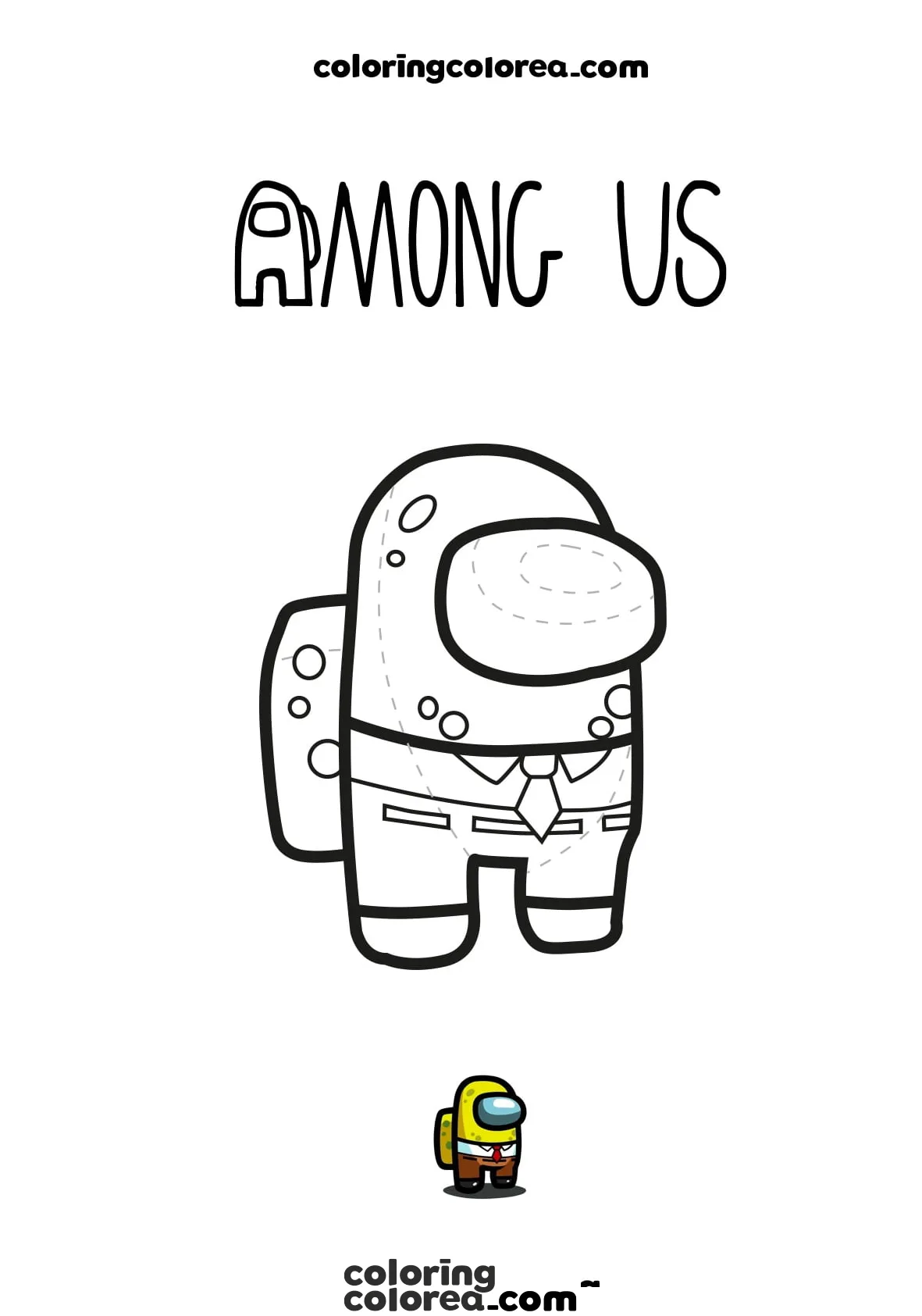 Among us by SpongeBob