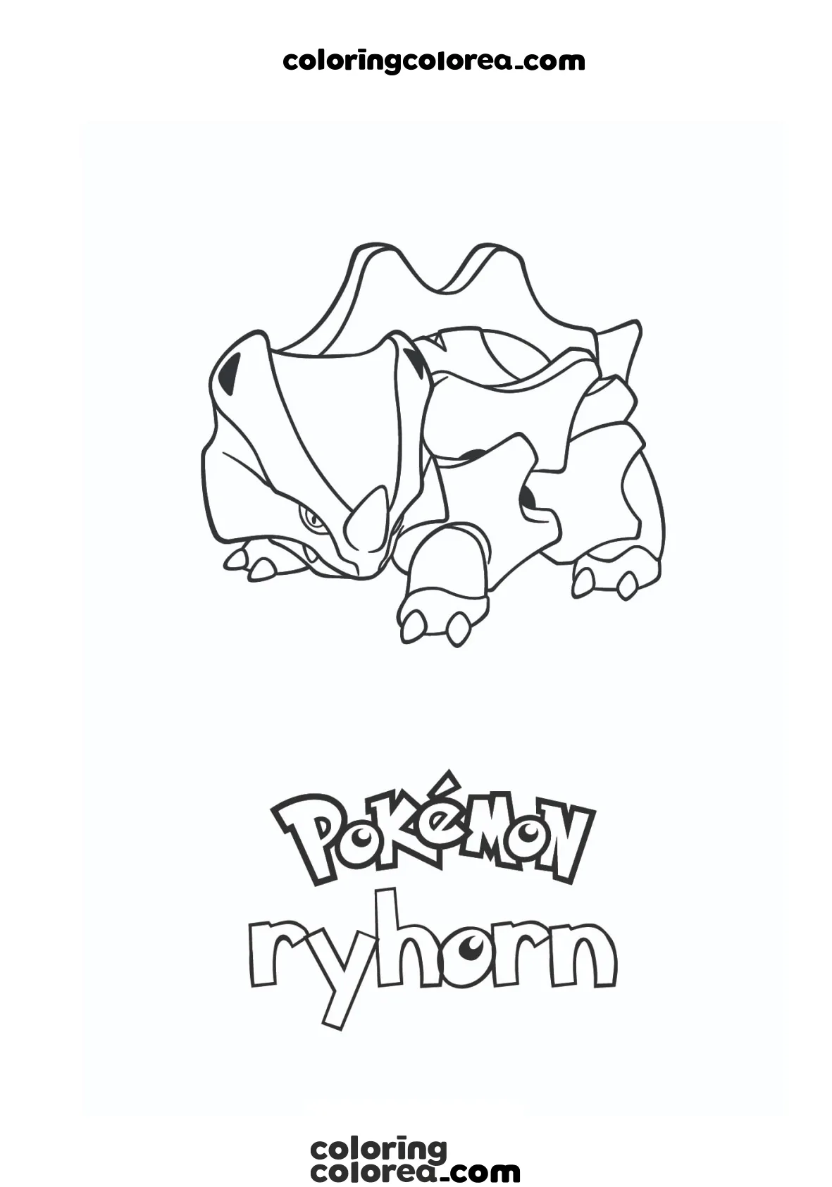 Ryhorn Pokemon