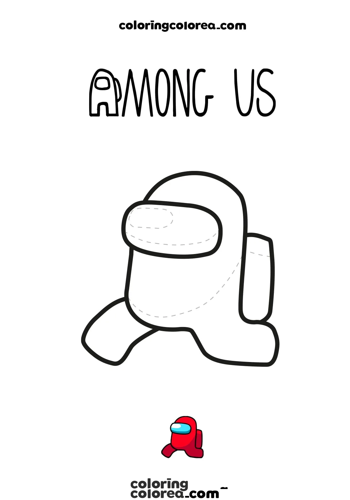 Among us running