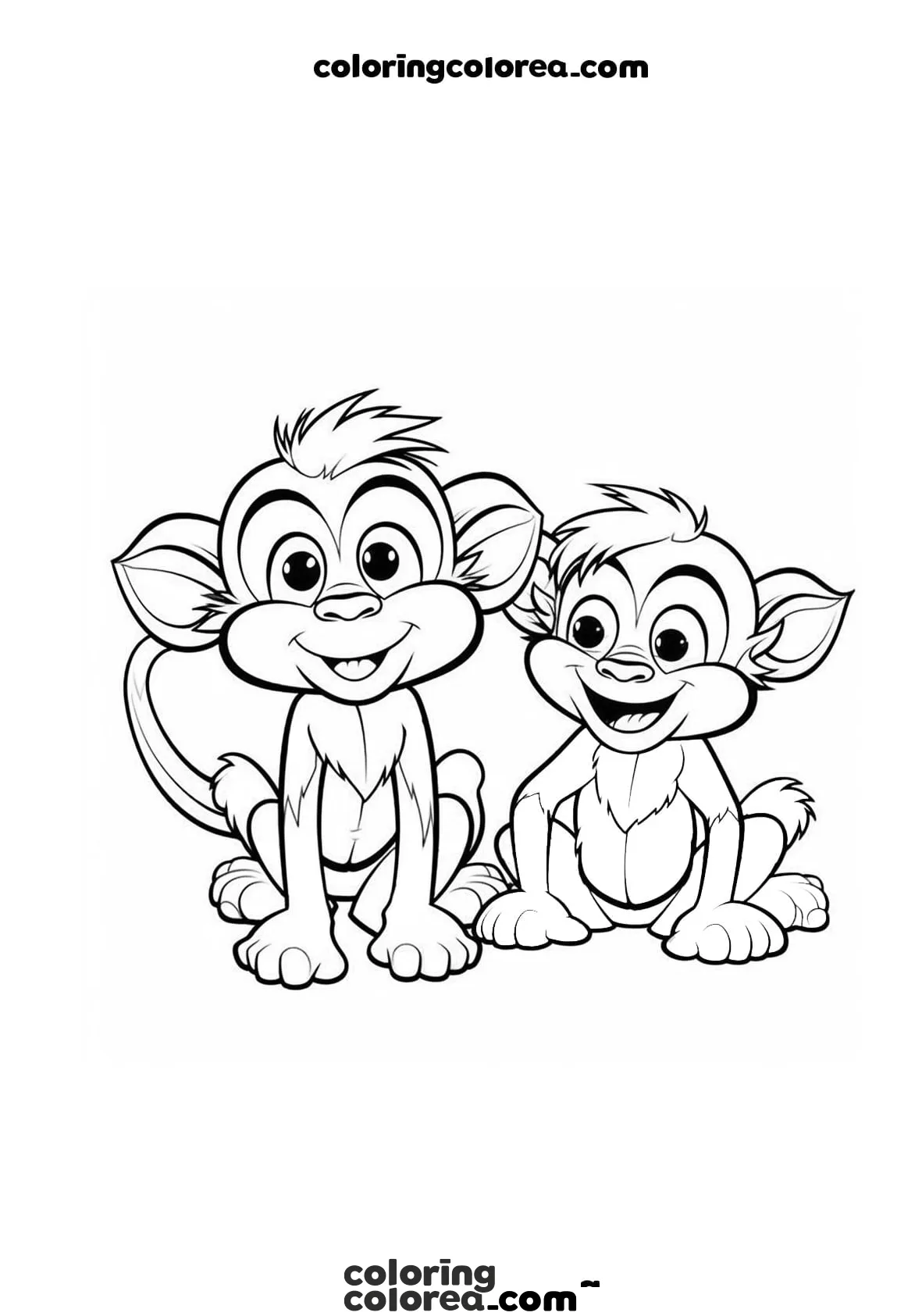 Little monkey friends
