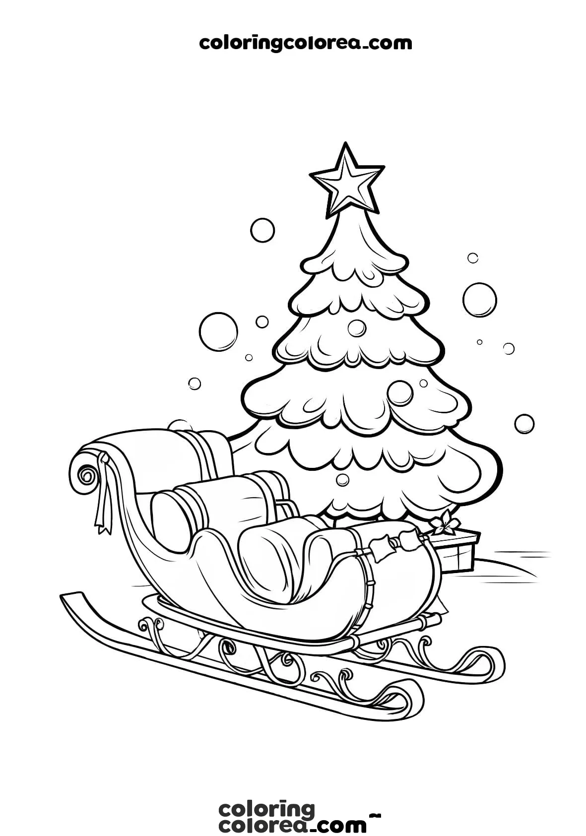 Santa’s sleigh