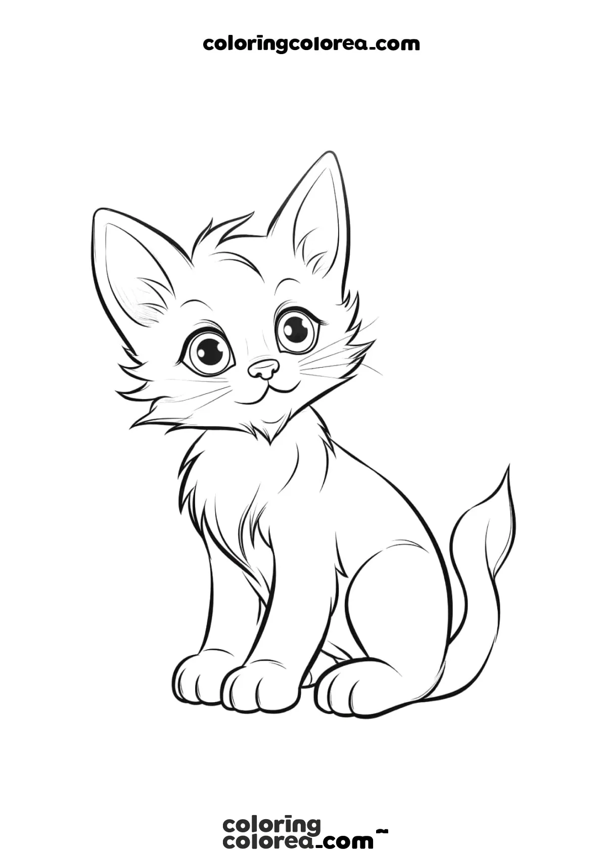 Naughty kitten